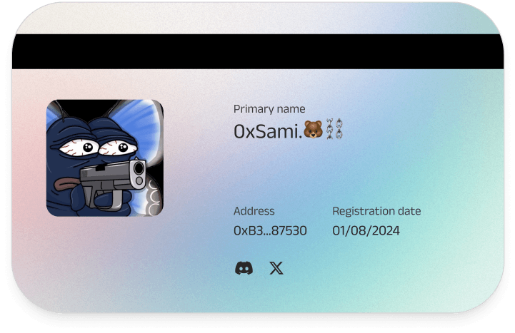 0xSami ID card